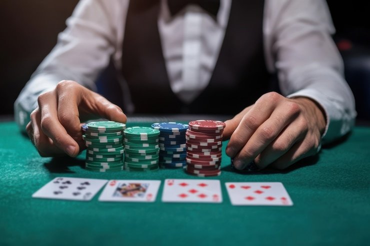 Contoh tampilan slot video dengan fitur bonus putaran gratis dan simbol liar di obl toto